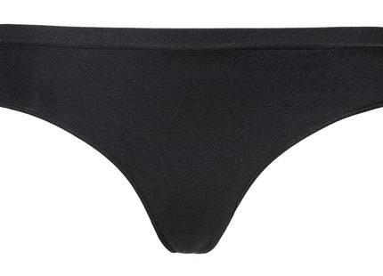 women's thong black