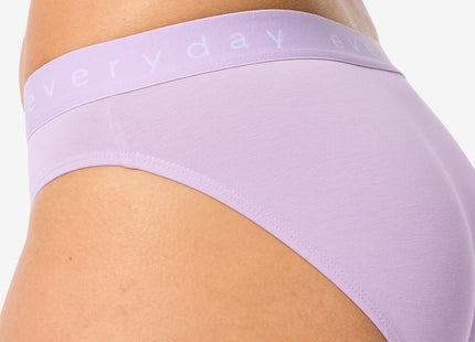 women's briefs cotton everyday purple