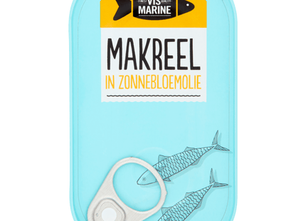 Vis Marine Makreel in zonnebloemolie