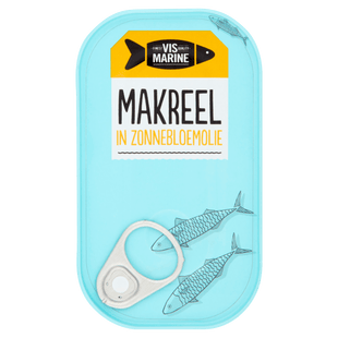 Vis Marine Makreel in zonnebloemolie