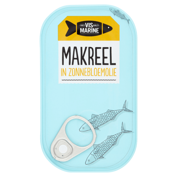 Fish Marine Mackerel in Sunflower Oil