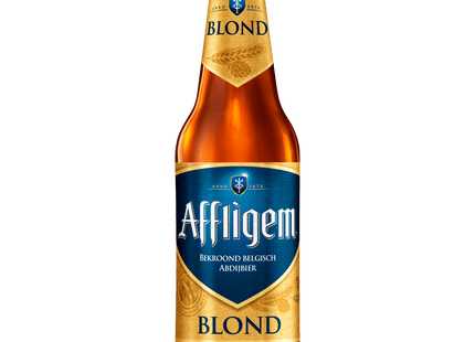 Affligem Blond beer bottle