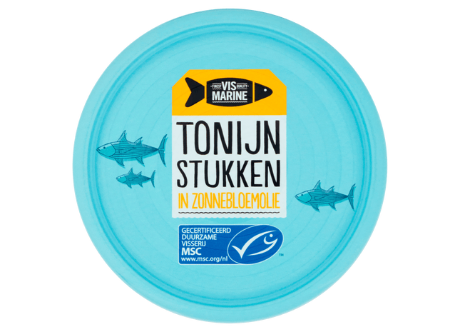 Vis Marine Tonijnstukken in zonnebloemolie MSC