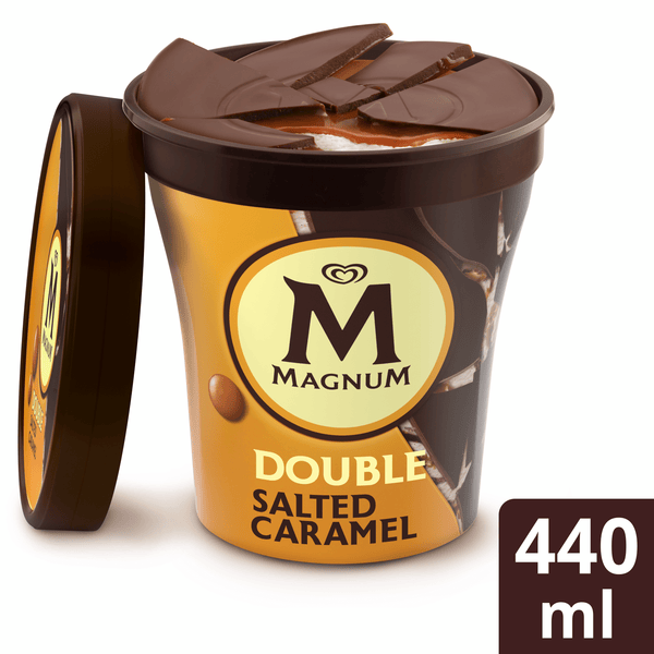Magnum Pint double sea salt caramel