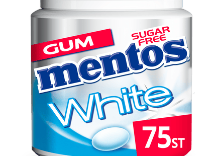 Mentos Gum white sweet mint