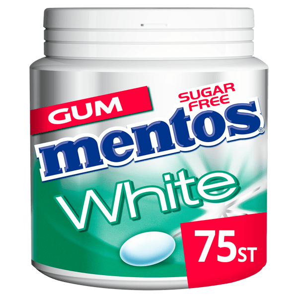Mentos Gum White Green Mint