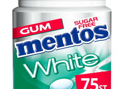 Mentos Gum white green mint