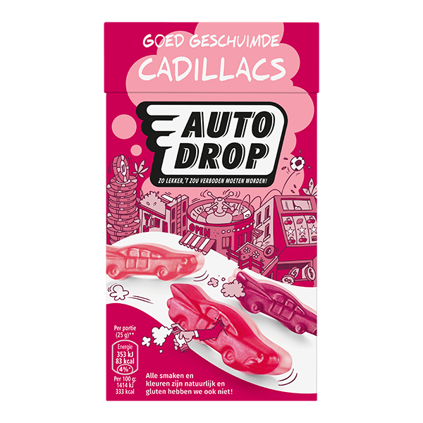 Autodrop Cadillacs goed geschuimd  Dutchshopper