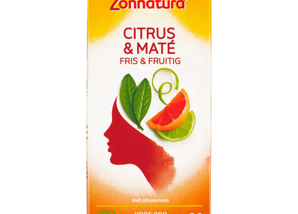 Zonnatura Thee Citrus & Maté Fris & Fruitig