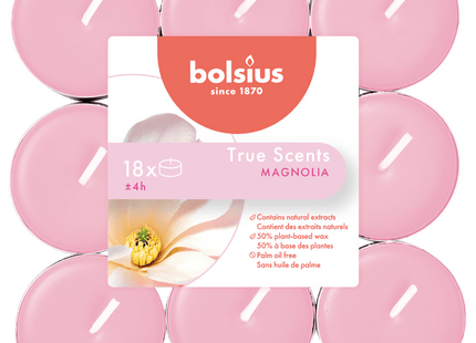 Bolsius Fragrance Tea Light True Scents Magnolia