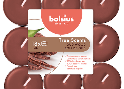 Bolsius Geurtheelicht true scents old wood