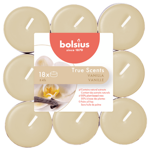Bolsius Geurtheelicht true scents vanille