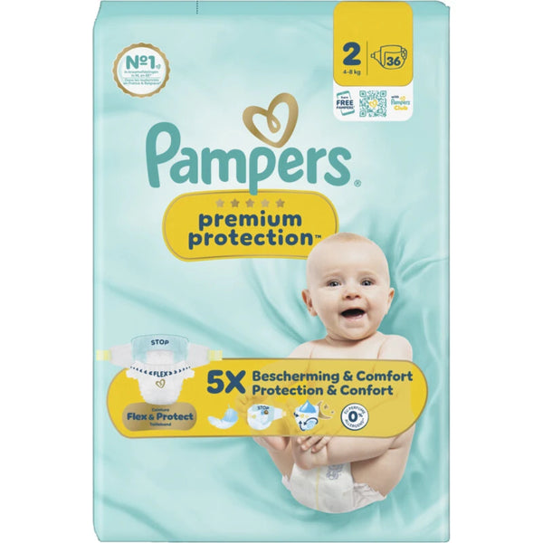 Pampers Premium protection luiers maat 2