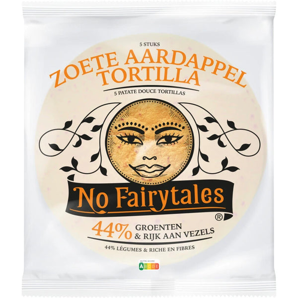 No Fairytales Zoete aardappel tortilla wraps