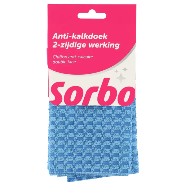 Sorbo Anti-kalkdoek 2-zijdige werking 32x38cm