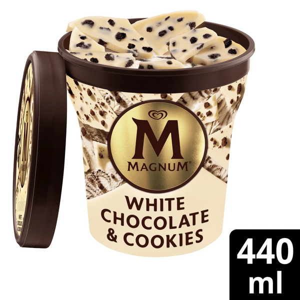Magnum Becher White Chocolate Cookies