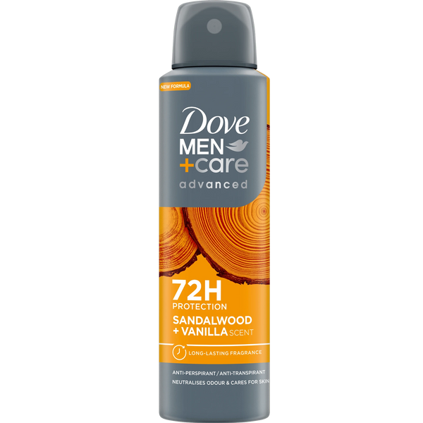Dove Men Deodorant Spray Sandelholz Vanille