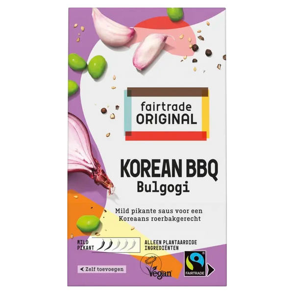 Fairtrade Original Korean BBQ bulgogi