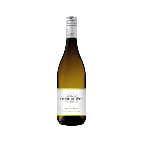Danie de Wet Chenin Blanc Weißes Etikett