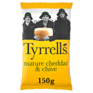 Tyrrells reifer Cheddar und Schnittlauch