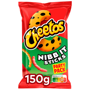 Cheetos Partypack Nibb-it chips sticks naturel