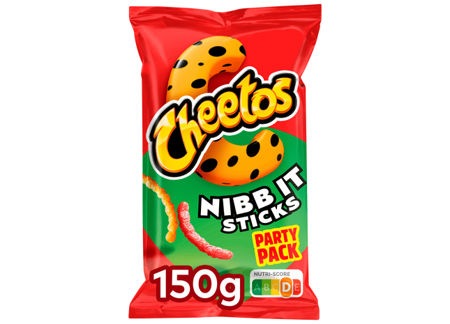 Cheetos Partypack Nibb-it chips sticks naturel
