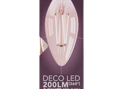 led kaars goud E14 3.5W 200lm