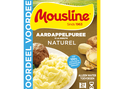 Mousline Aardappelpuree á la minute Naturel