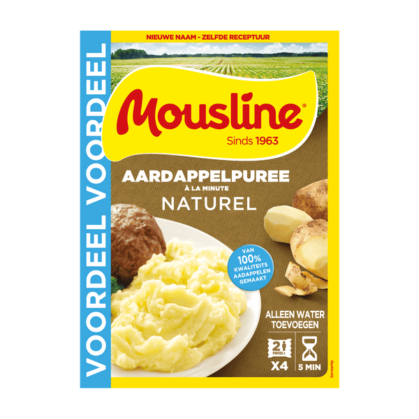 Mousline Kartoffelpüree à la minute Natur