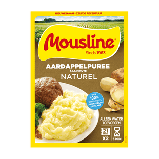 Mousline Aardappelpuree á la minute Naturel