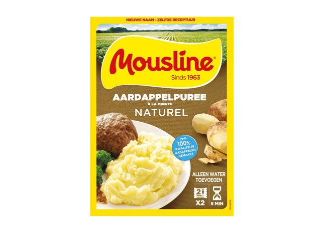 Mousline Aardappelpuree á la minute Naturel