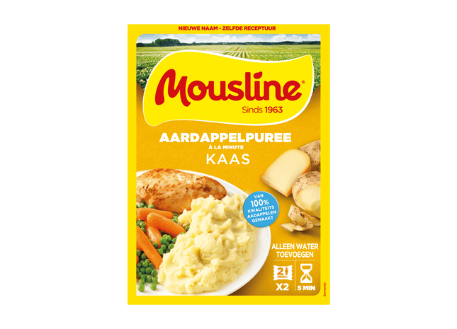 Mousline Aardappelpuree Kaas