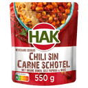 Hak Chili sin carne schotel
