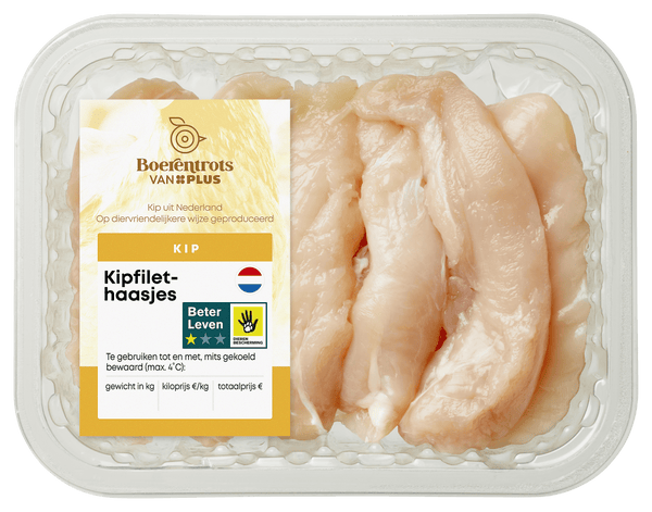 Boerentrots Hähnchenbrustfiletspitzen natur