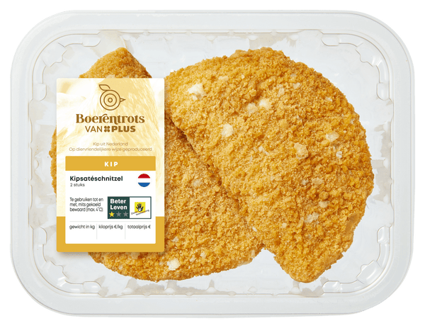 Boerentrots Kipsateschnitzel 2st.