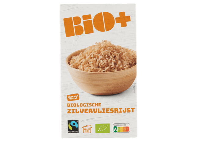 BIO+ Zilvervlies rijst