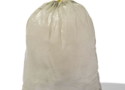 garbage bags with drawstring 30L - recycled plastic - 25 pieces