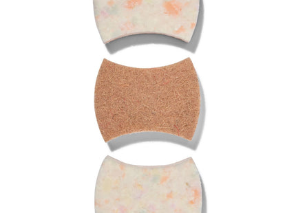 abrasive sponge - 3 pcs