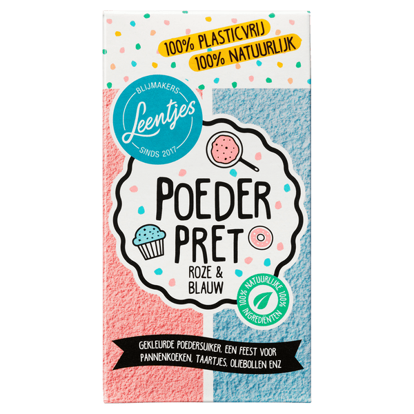 Leentjes Powder Fun pink/blue