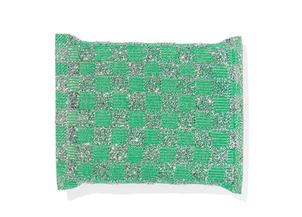 washable sponge with structure 9x12x2 green