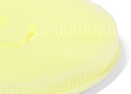 silicone cleaning sponge Ø10cm yellow