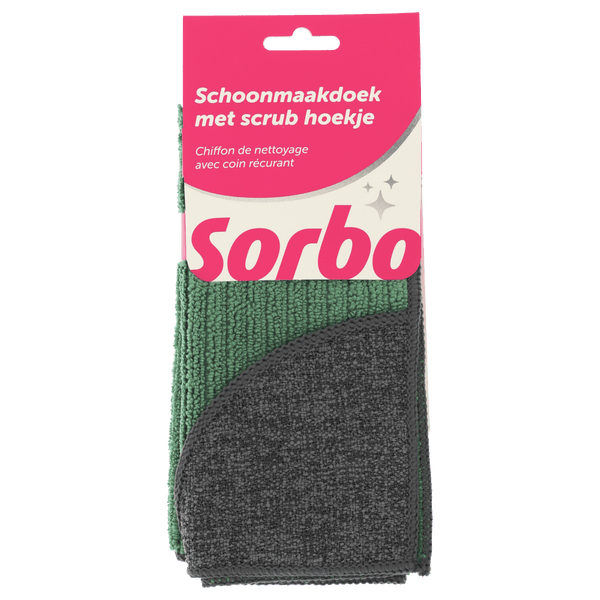 Sorbo Reinigungstuch mit Scheuerseite