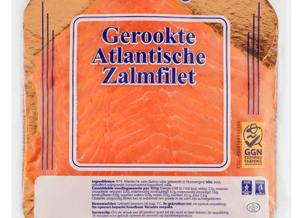 Neutraal Gerookte Atlantische zalmfilet