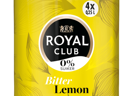 Royal Club Bitter lemon 0% suiker