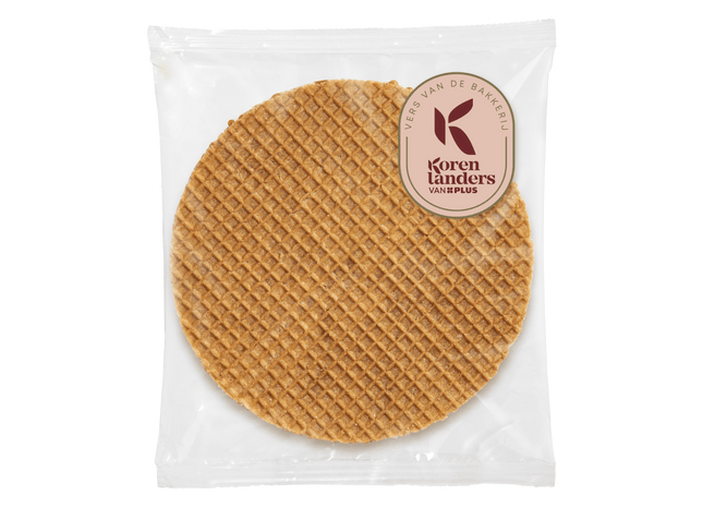Korenlanders Stroopwafel XL naturel