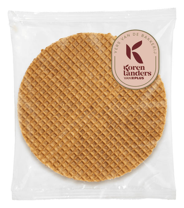 Korenlanders Stroopwafel XL natur