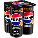 Pepsi Tropical flavour zero sugar 4-pack