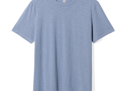 men's t-shirt slub blue