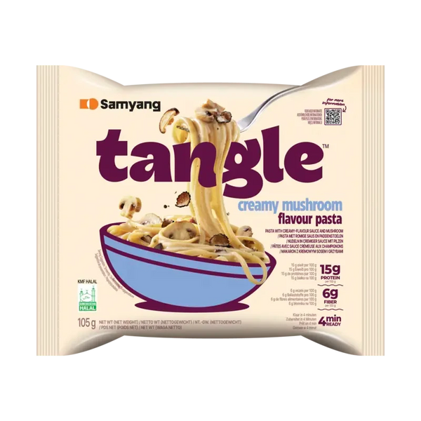 Samyang Tangle creamy mushroom flavour pasta