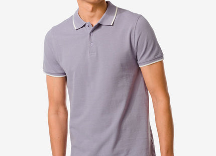 men's polo purple